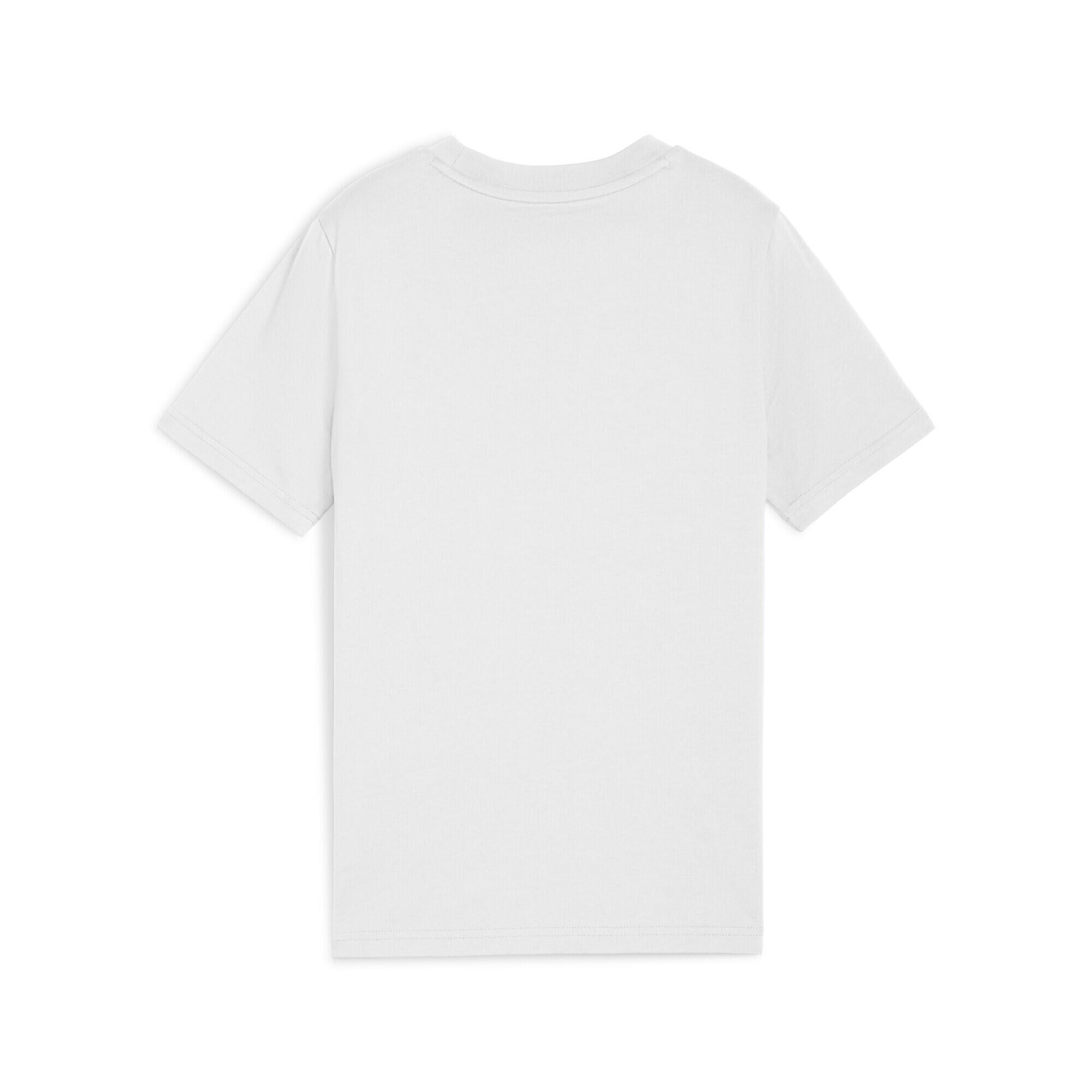 T-shirt con colletto a coste PUMA Sport per ragazzi PUMA 5/7