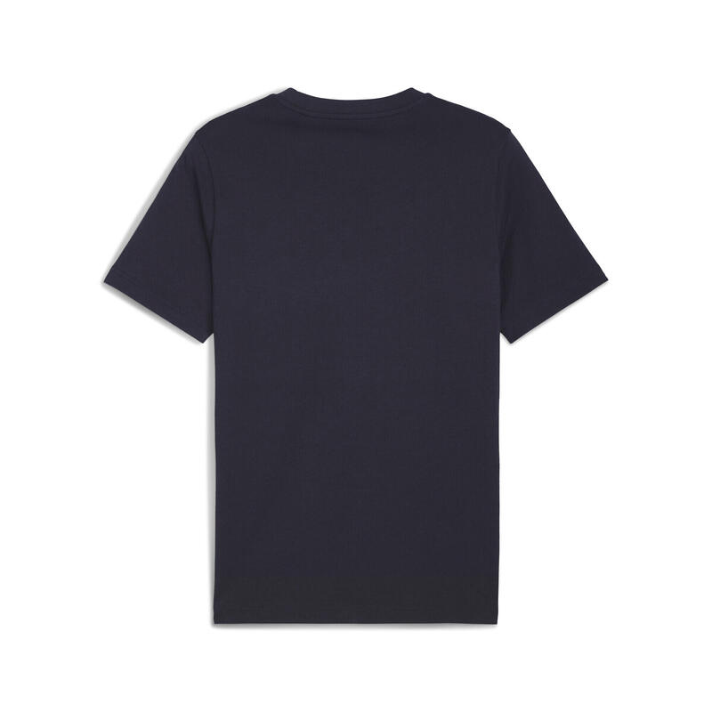 Męska koszulka o kwadratowym kroju z grafiką PUMA New Navy Blue