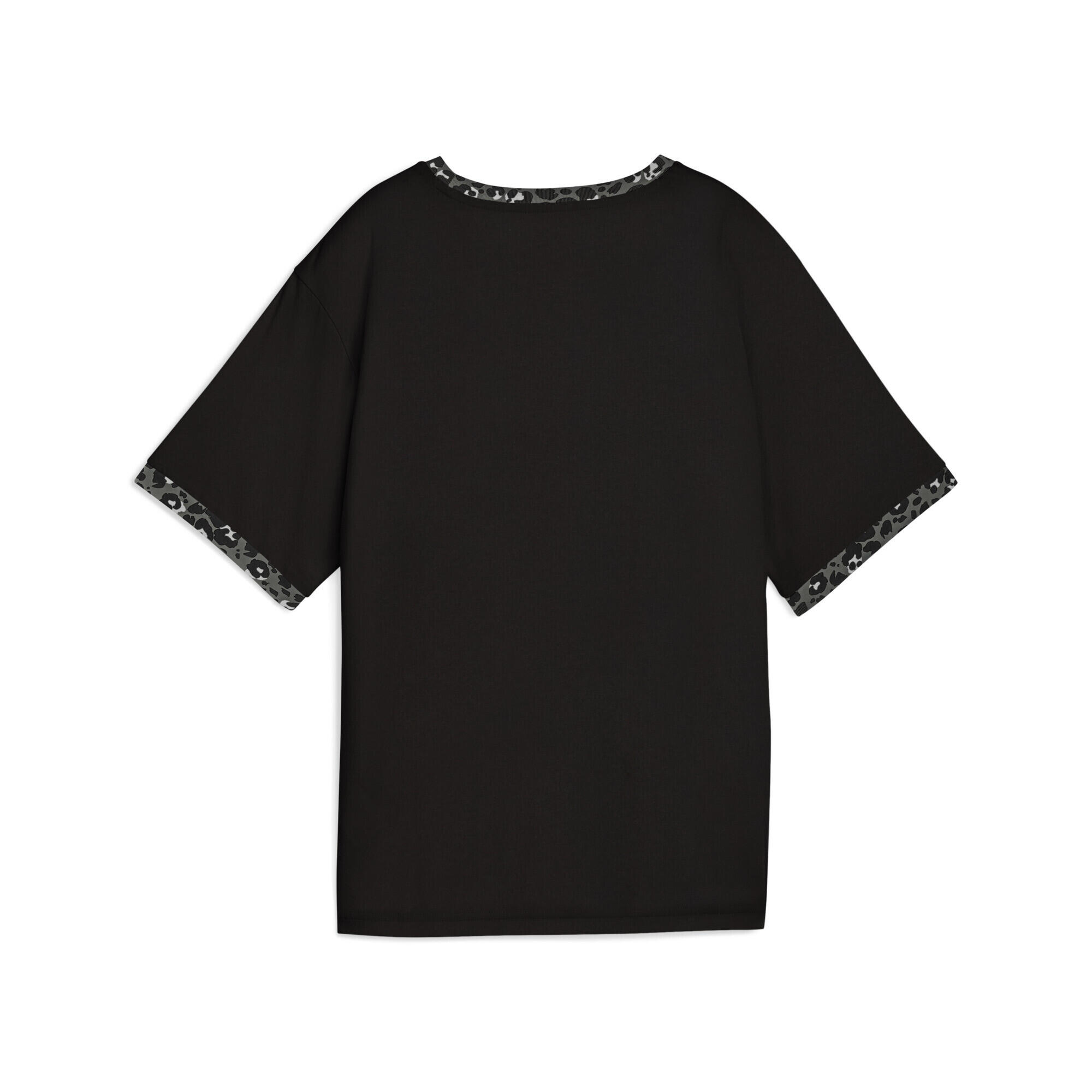 Essentials Animal-Print Relaxed T-Shirt Damen PUMA 5/7
