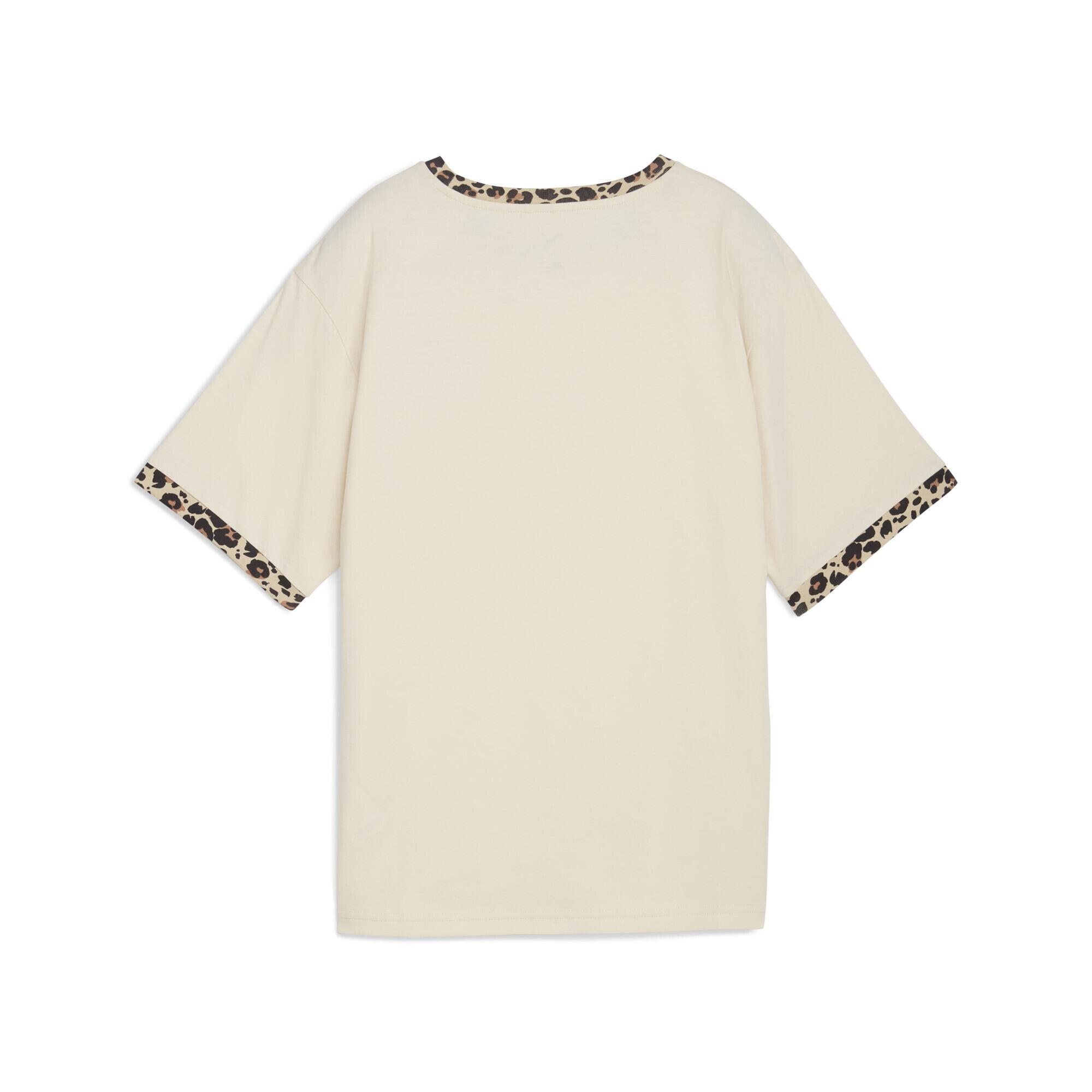 Essentials Animal-Print Relaxed T-Shirt Damen PUMA 5/7