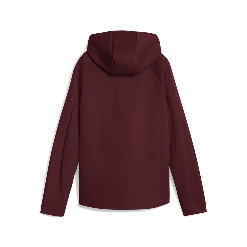 Damska rozpinana bluza Evostripe z kapturem PUMA Ruby Shimmer Red
