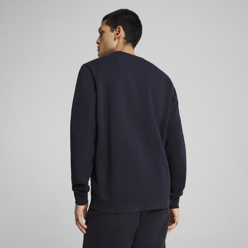 Pulover alergare bărbați fleece Essentials Small No. 1 Logo, gri PUMA