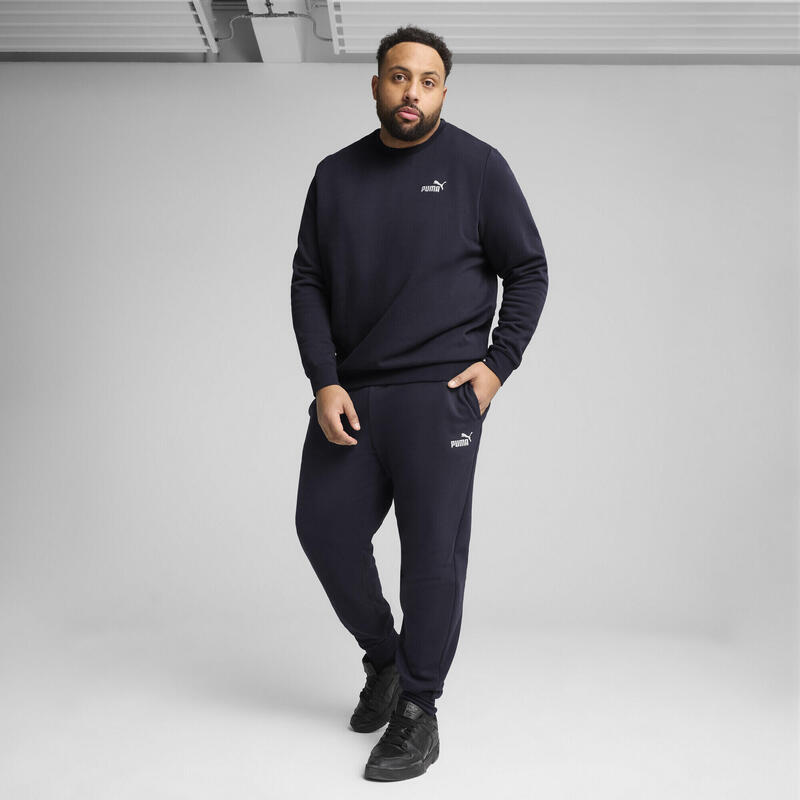 Pulover alergare bărbați fleece Essentials Small No. 1 Logo, gri PUMA