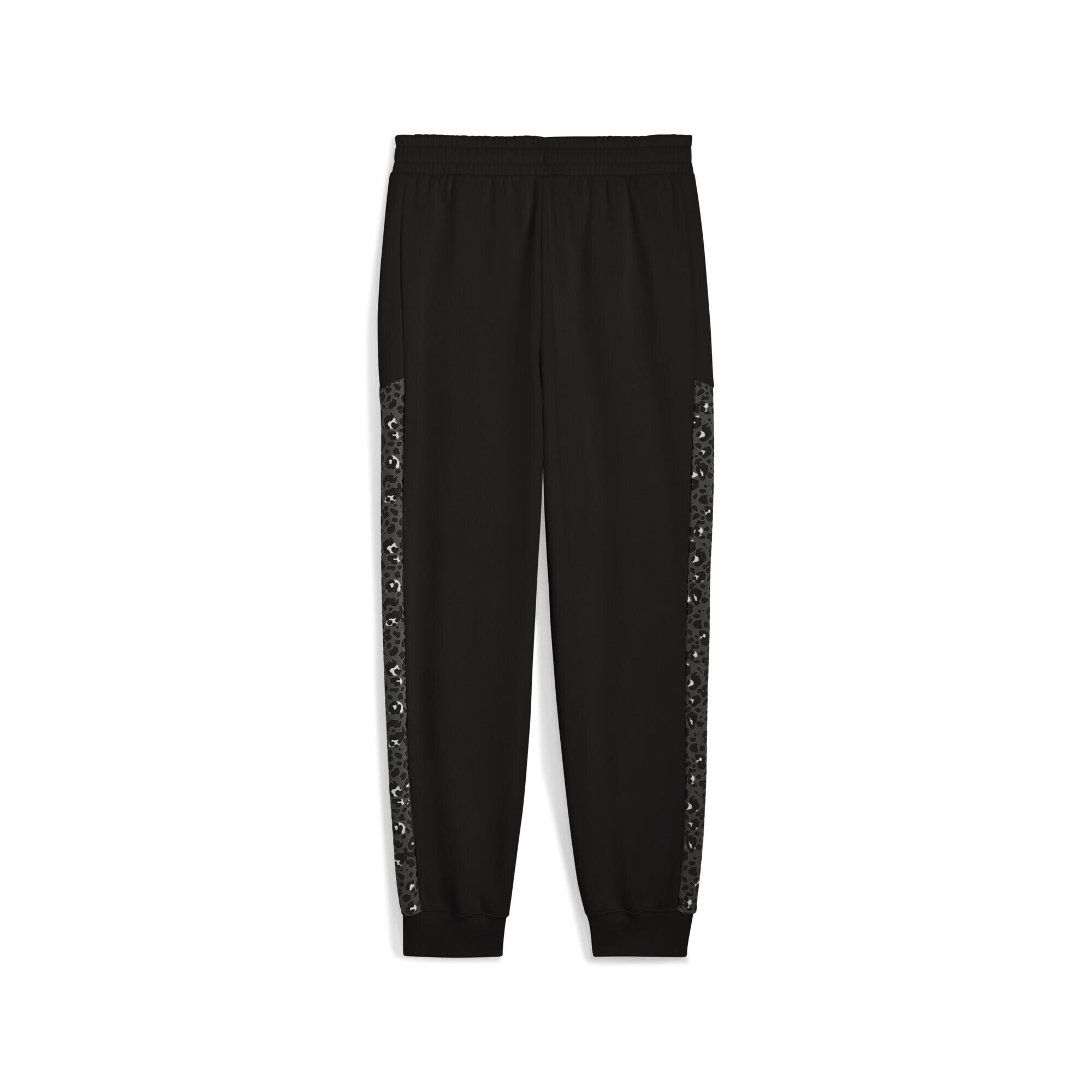 Women's joggers Puma Ess Graphic Animal Comfort High-Waist Cl 5/7