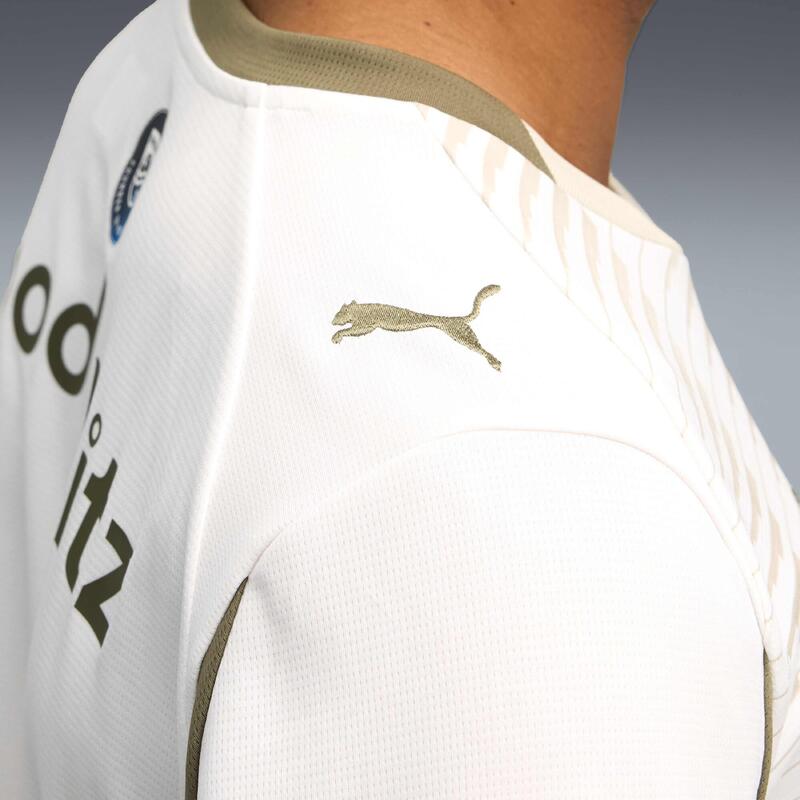 Tricou fotbal bărbați mânecă scurtă Regular Fit 25/26 Ausweichtrikot alb PUMA
