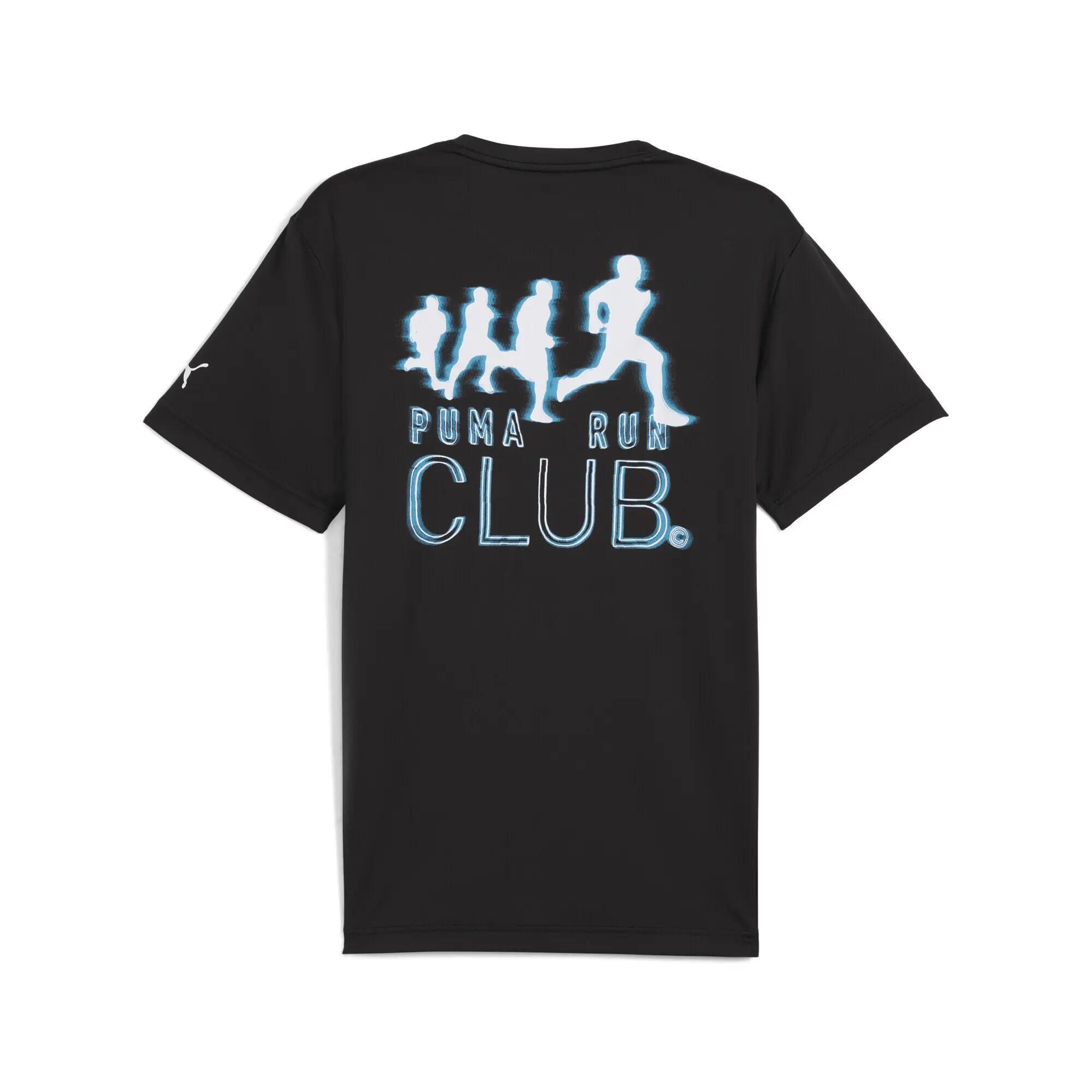 Camiseta con estampado RUN CLUB Hombre PUMA Black 5/7