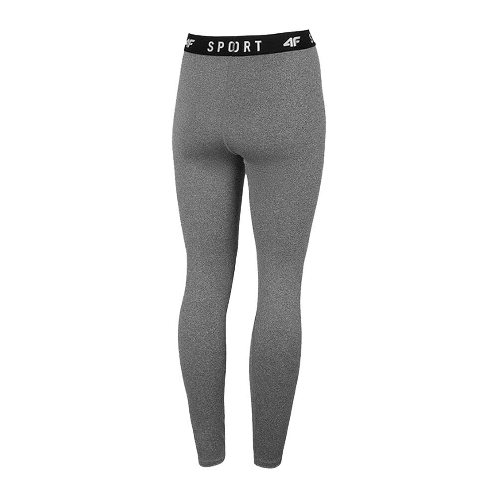 Legging Motif/style Logo Femme (Gris) 3/3
