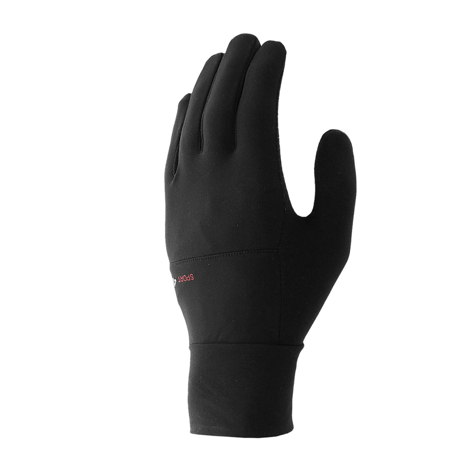 Luvas de inverno isoladas unissexo para adultos aw23aglou045 preto