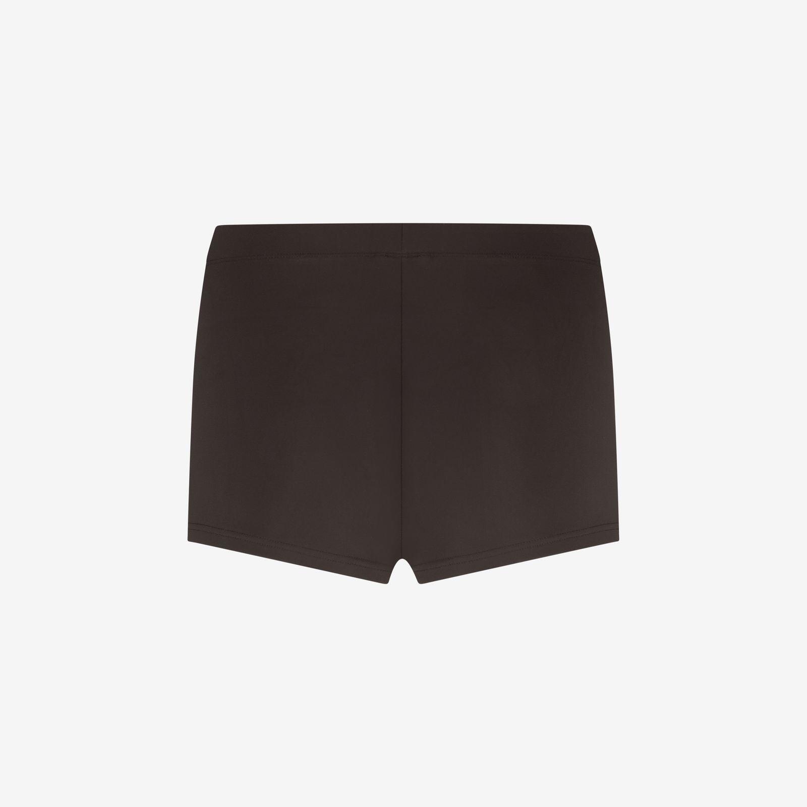 Damskie premium hotpants do pływania, surfingu & wiosłowania - Brązowe 2/7