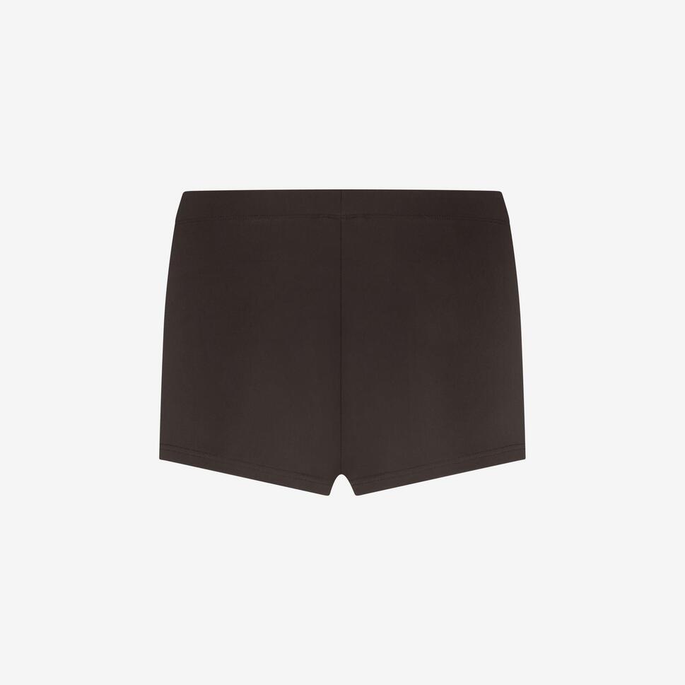Damskie premium hotpants do pływania, surfingu & wiosłowania - Brązowe