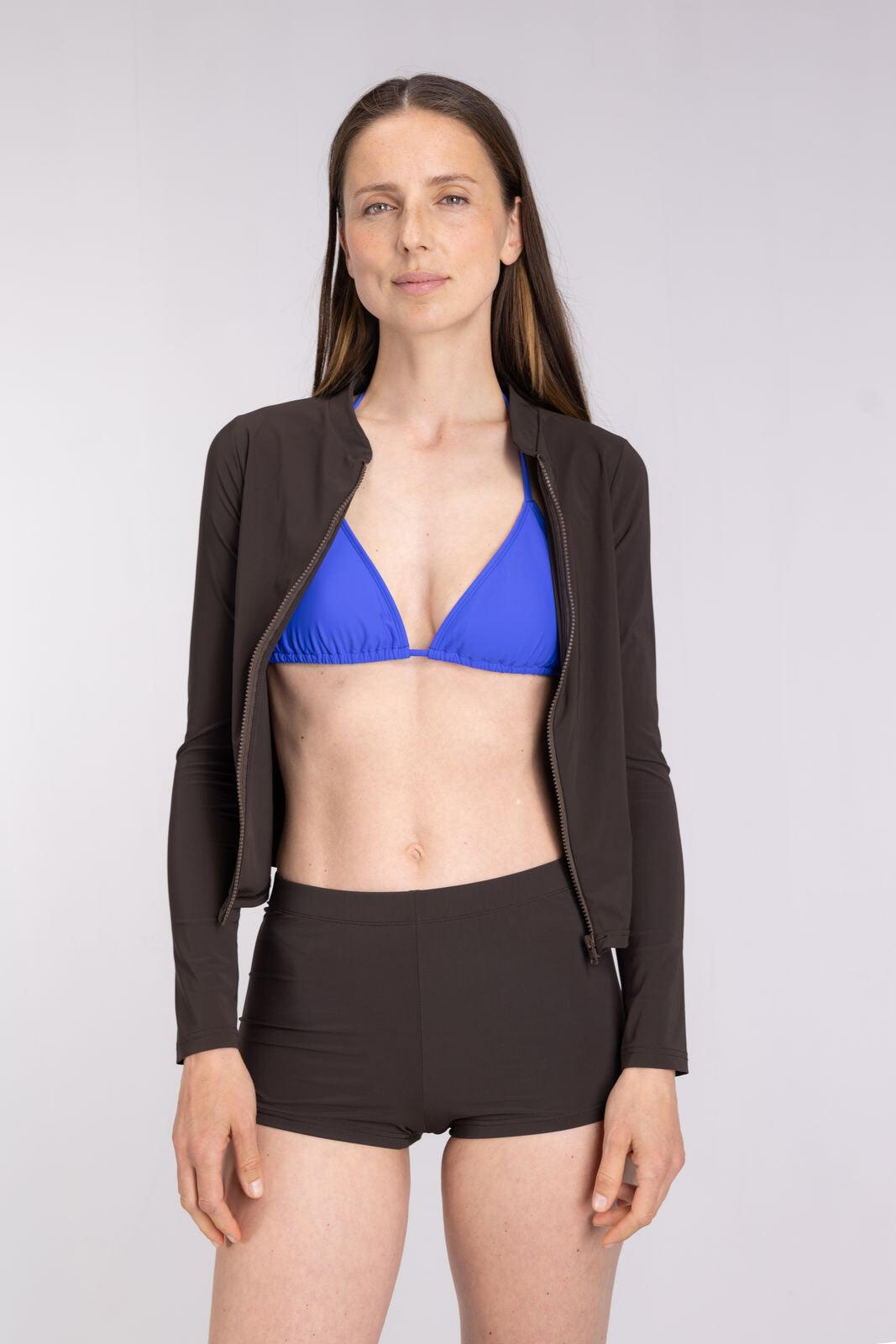 Haut de bikini triangle premium femme natation & surf - Bleu 6/6