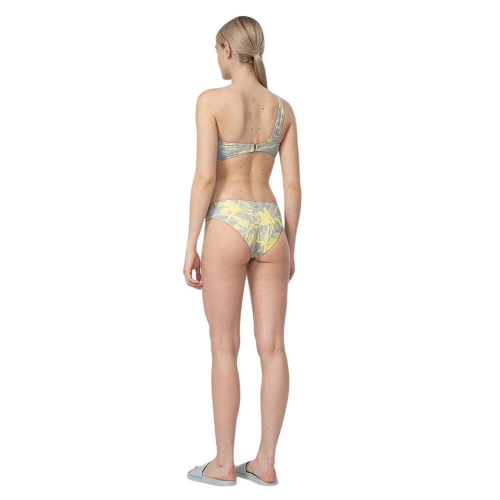 Bikini Floreale Donna 4F F025 Grigio Giallo 2/3