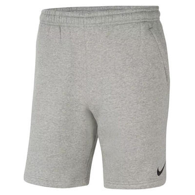 Heren park 20 fleece korte broek (grijs/zilver)