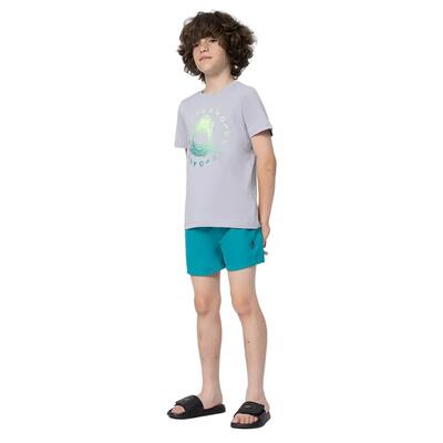 Kinderen/kinderen jss23ubdsm018 korte broek (groen)