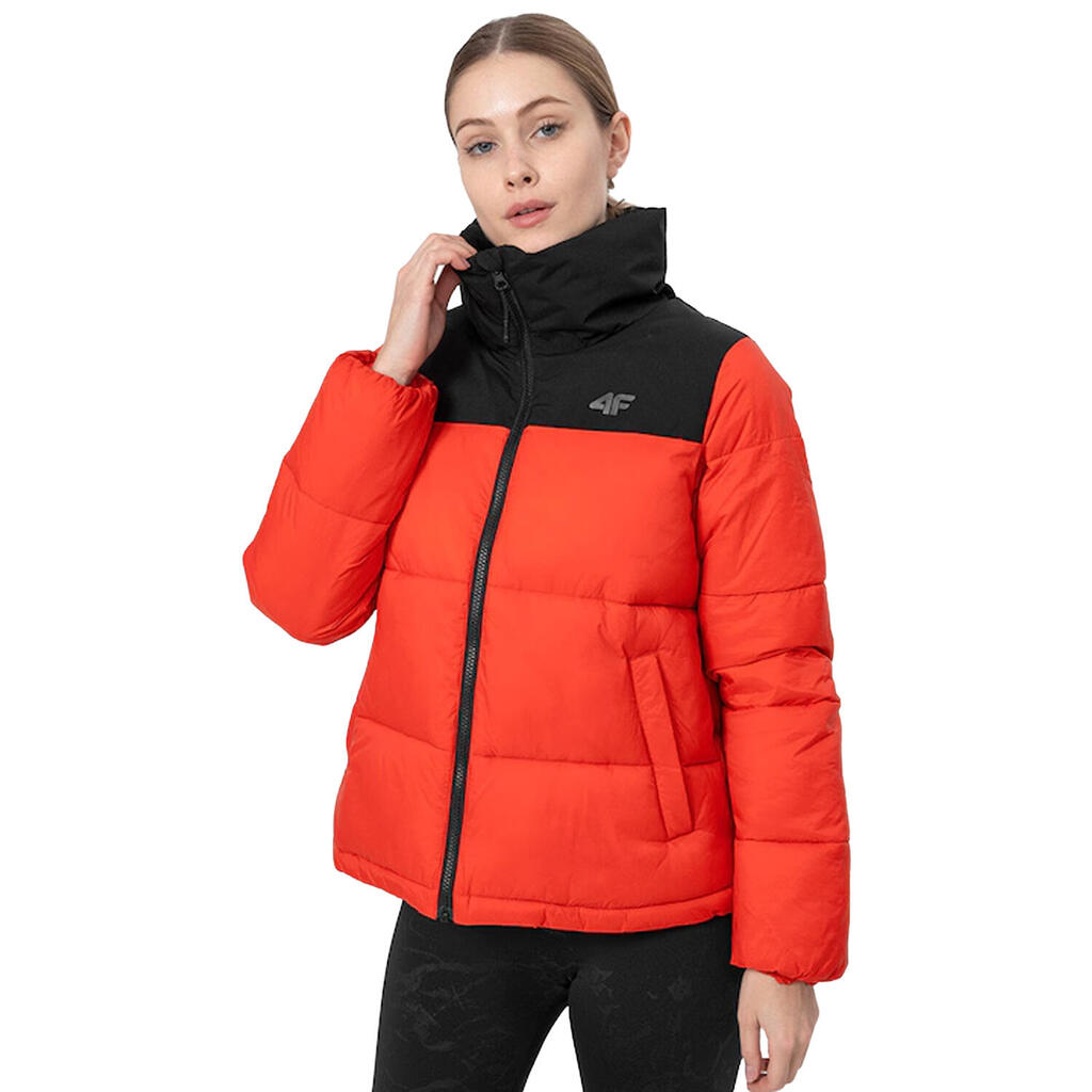 Womens/Ladies H4Z22KUDP01451S Padded Jacket (Black/Orange)