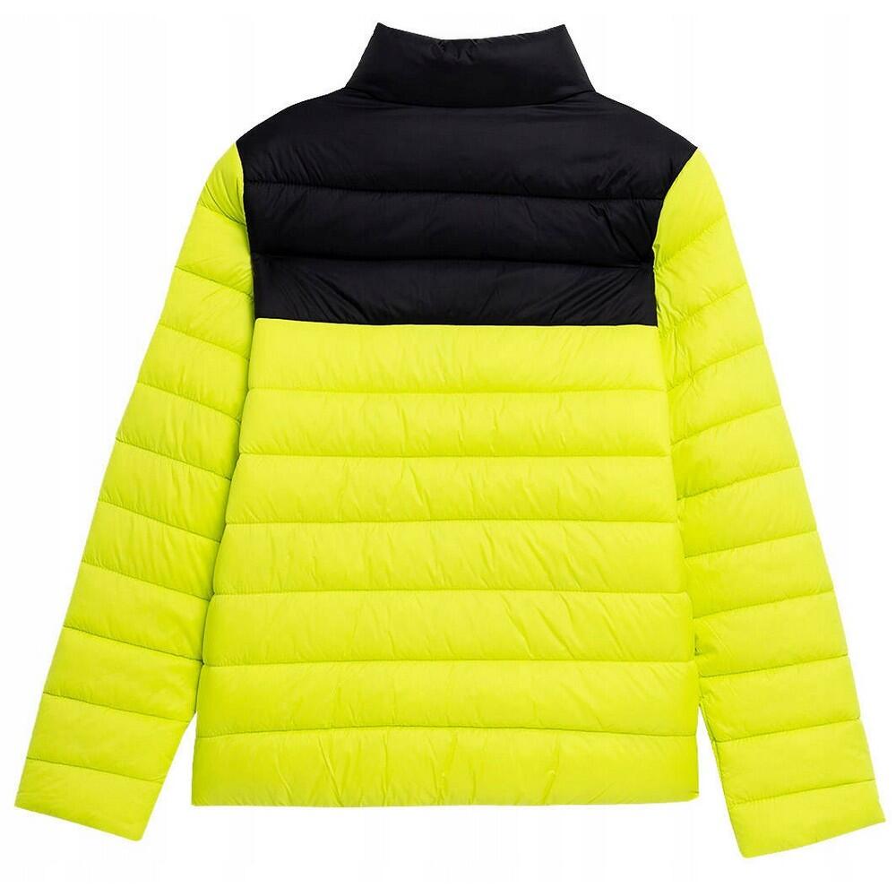 Veste Matelassée Motif/style Blocs De Couleurs Garçon (Vert) 3/4