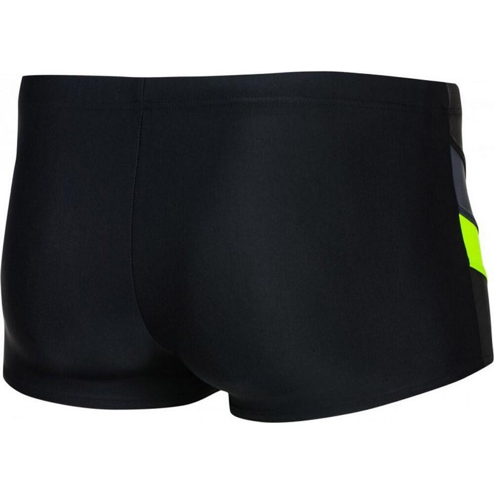 Costume Da Bagno A Pantaloncino Uomo Aqua Speed Aron Nero Verde 2/3