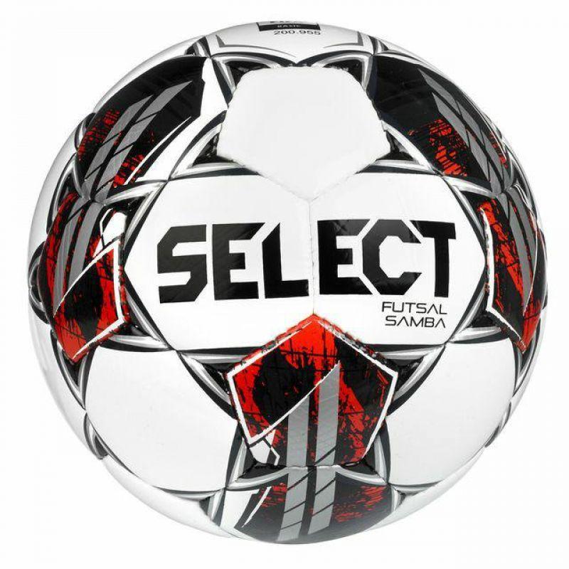 Select - Ballon De Foot Hala Futsal Samba Fifa (blanc / Argenté) - Ballon De Foot - Blanc|gris - Decathlon