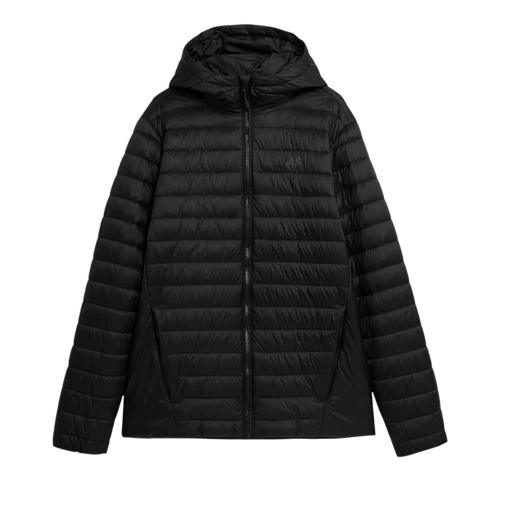 4F Casaco sintético acolchoado para homem Preto