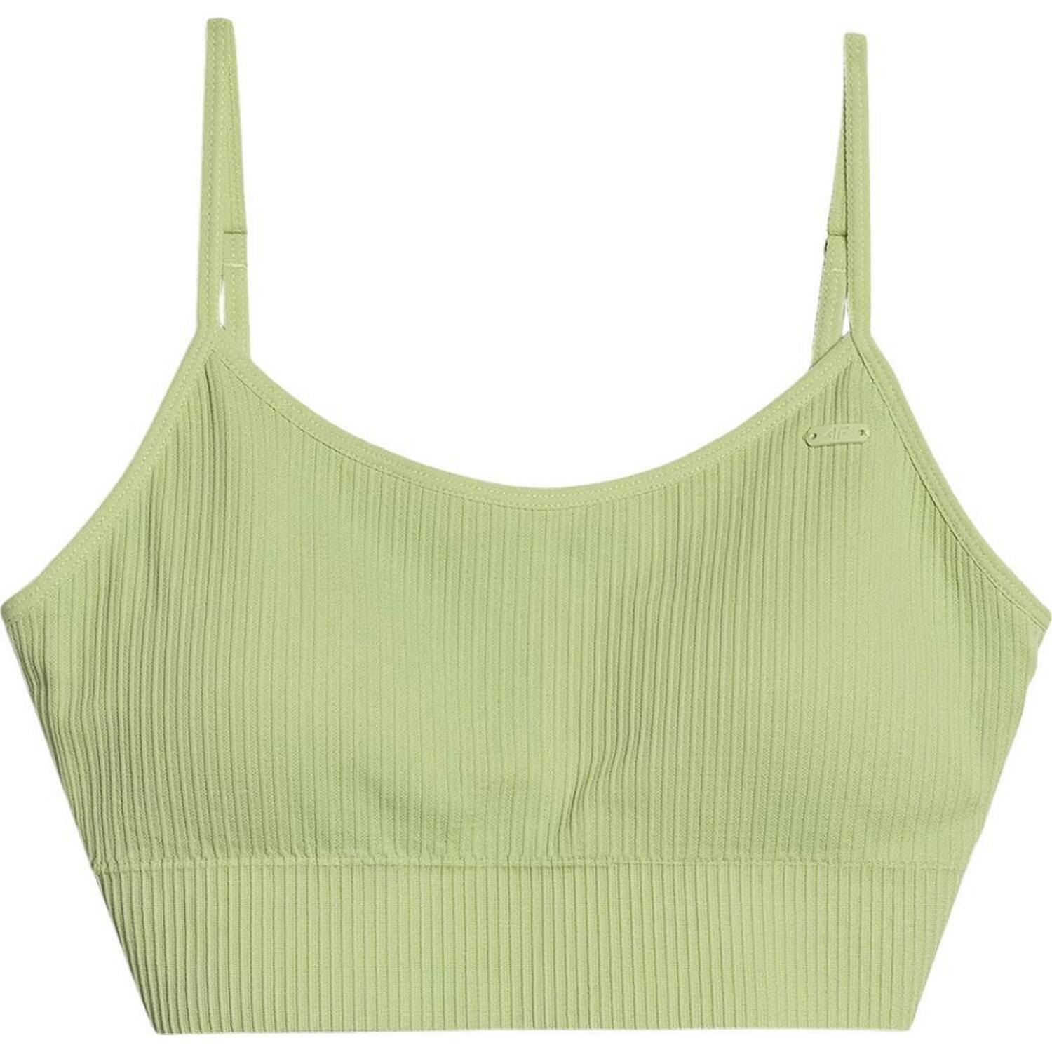 4F WSS25USBAF151 Soutien de desporto sem costuras e de baixo apoio para senhora