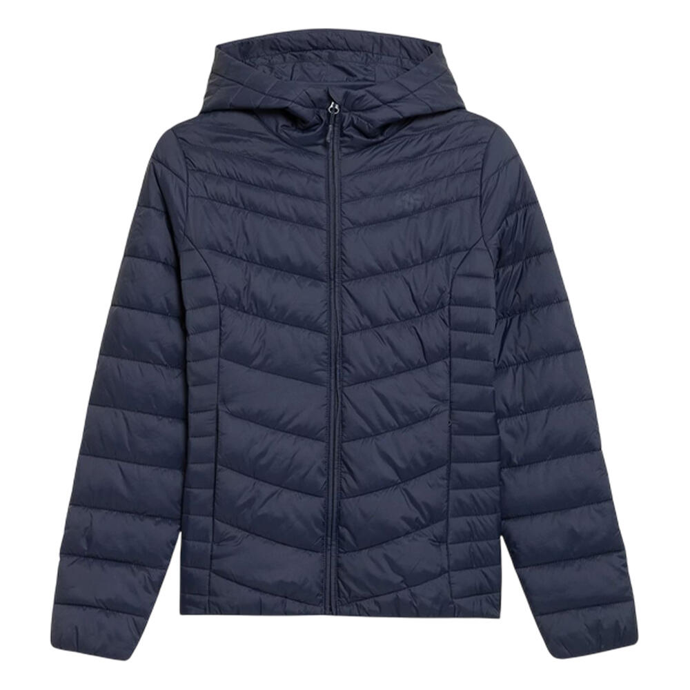 4F Casaco Acolchoado H4Z21 KUDP003 Mulher Azul Marinho