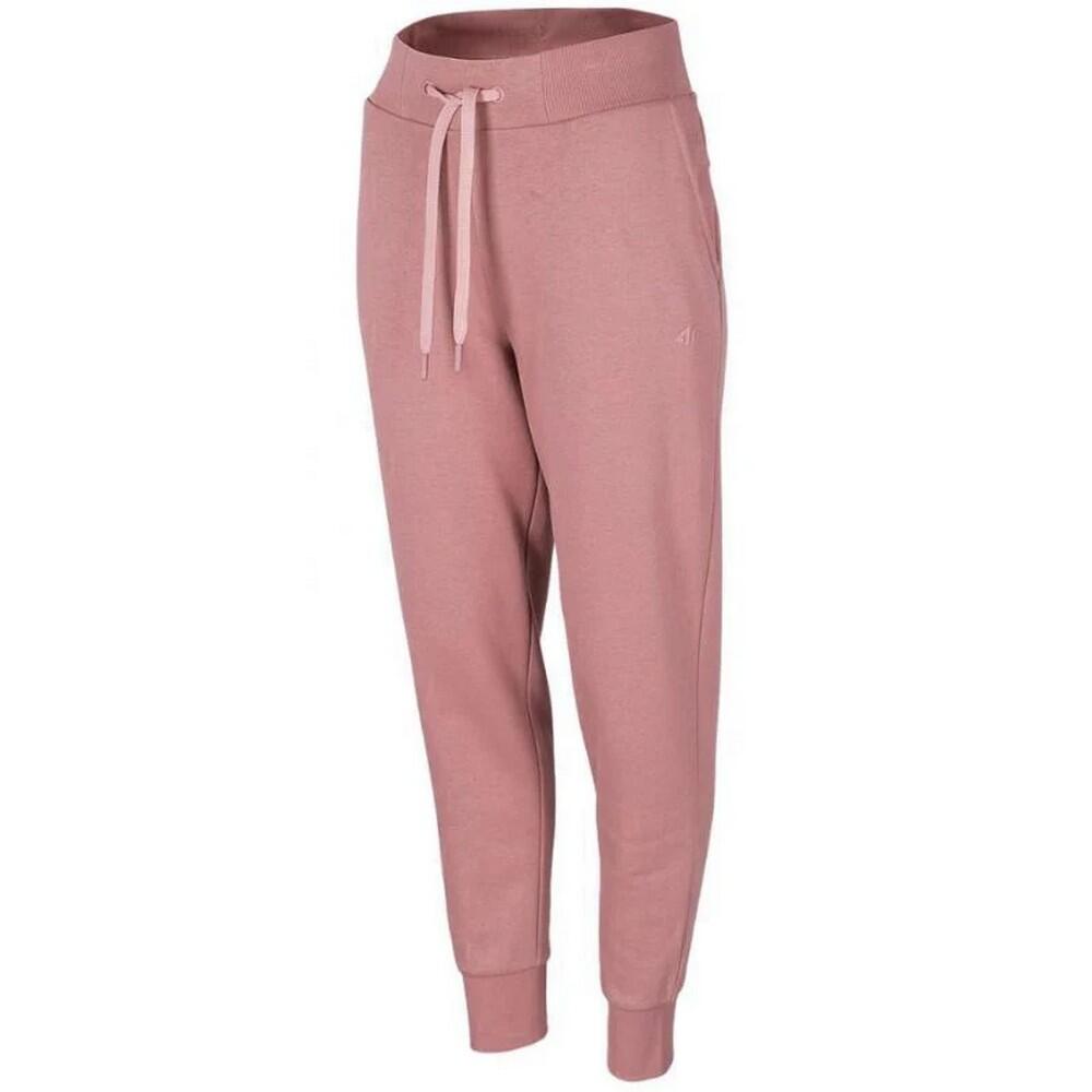 4F Calças de corrida H4Z22 Plain para mulher/senhora Rosa