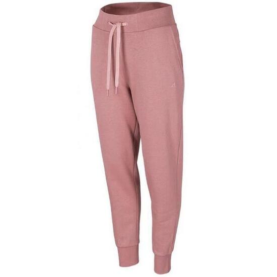 Pantalon De Jogging Motif/style Uni H4Z22 Femme (Rose)