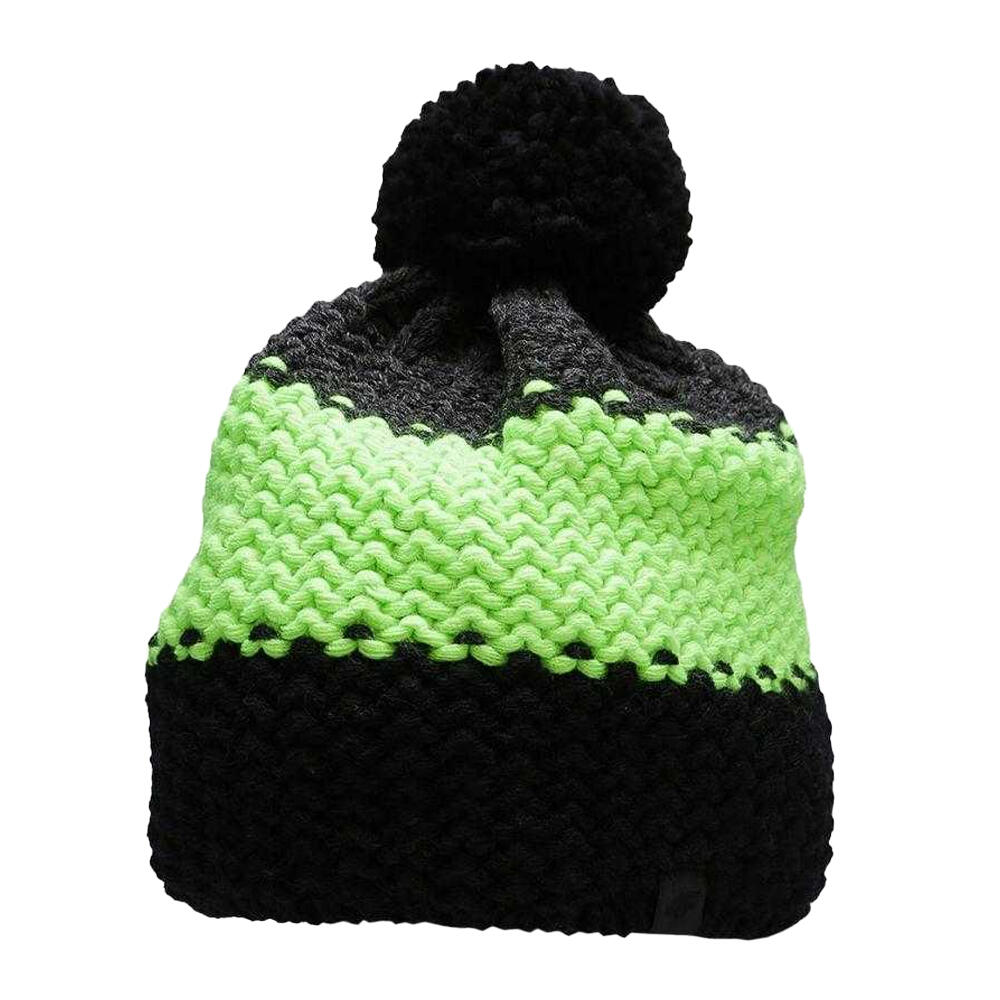 Mens H4Z22 Beanie (Black/Green)