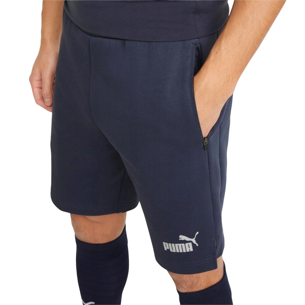 Pantaloncini Logo Uomo Puma Blu Navy 3/7