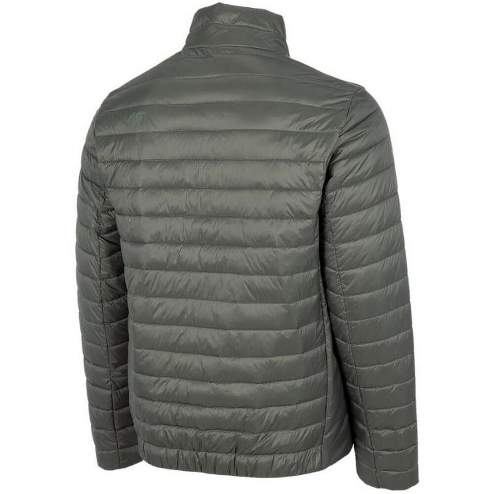 Veste Motif/style Matelassé Homme (Vert) 3/4
