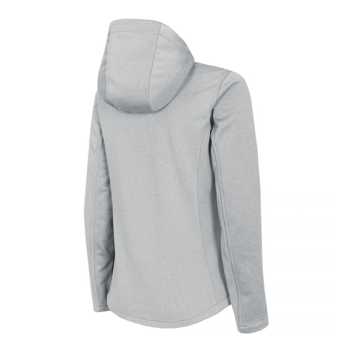 Giacca Soft Shell Donna 4F H4Z22 Grigio 3/3