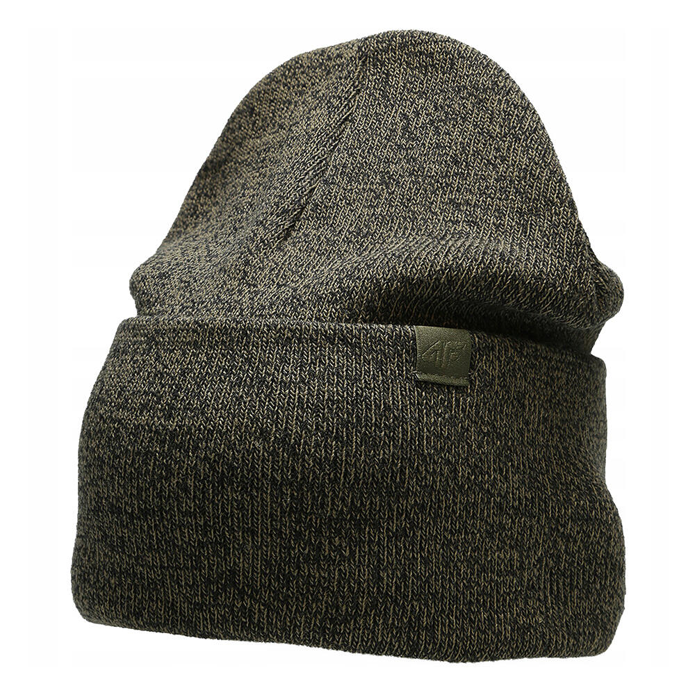 4F Gorro Liso Cinzento / Prateado