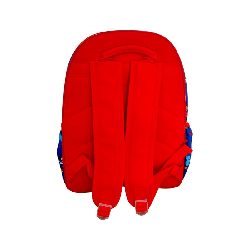 Rucsac ergonomic, cu doua compartimente si doua buzunare laterale, 40x30x15 cm,
