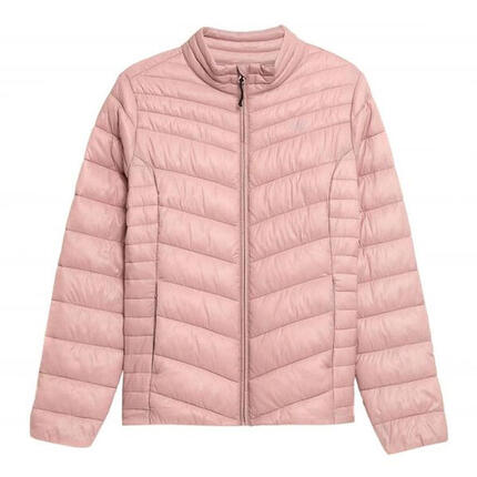 Doudoune Motif/style Matelassé Femme (Gris)