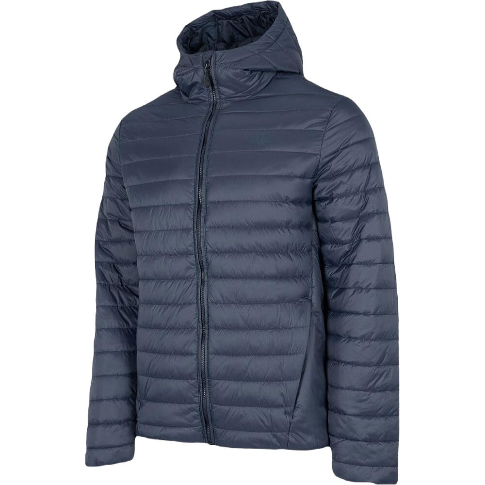 Giacca Impermeabile Uomo 4F Blu Navy 2/3