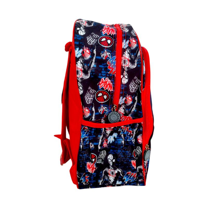 Rucsac ergonomic, cu doua compartimente si doua buzunare laterale, 40x30x15 cm,