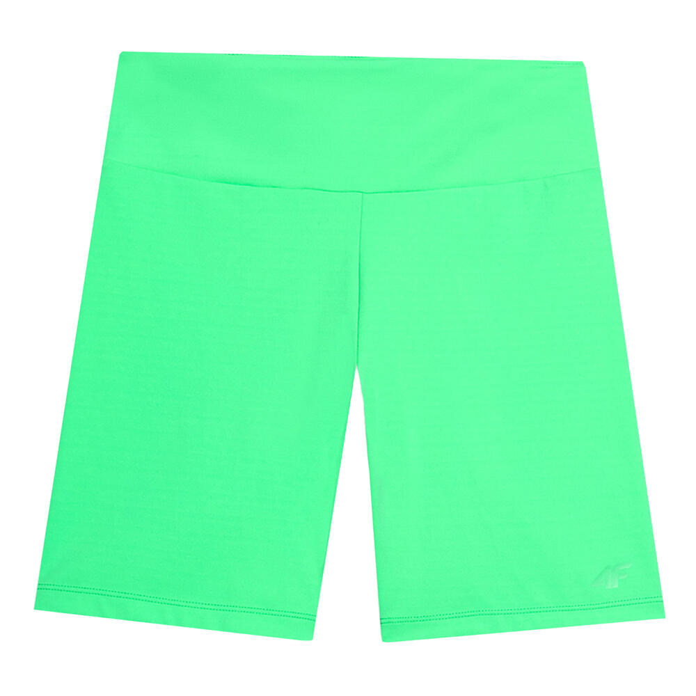 4F Mulher/Senhoras F151 Calções Legging de cintura alta Verde