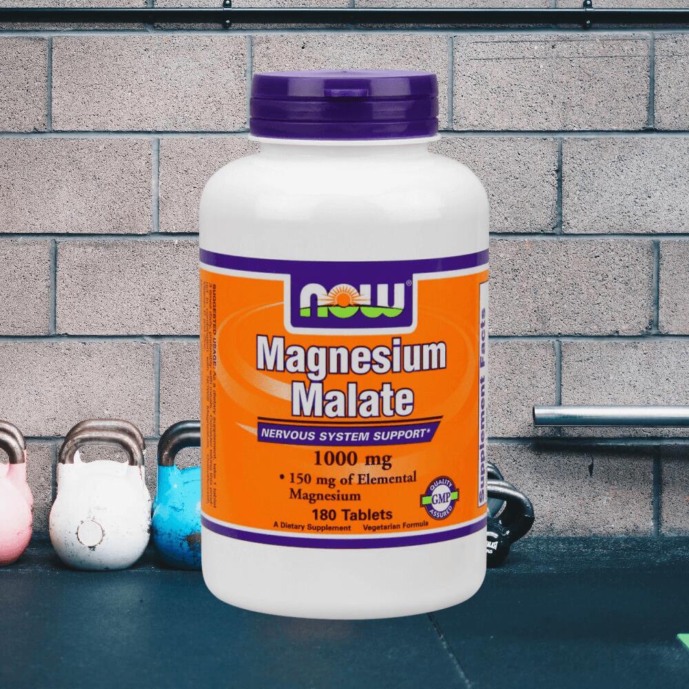 Now Foods Magnesium Malate 1000mg (180 tabs) Standard 2/3