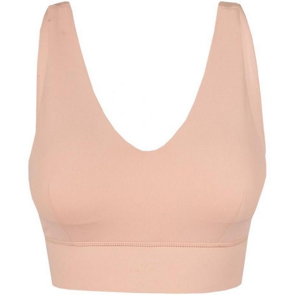 4F Soutien de desporto para senhora/senhora H4Z22 STAD017 Coral em pó