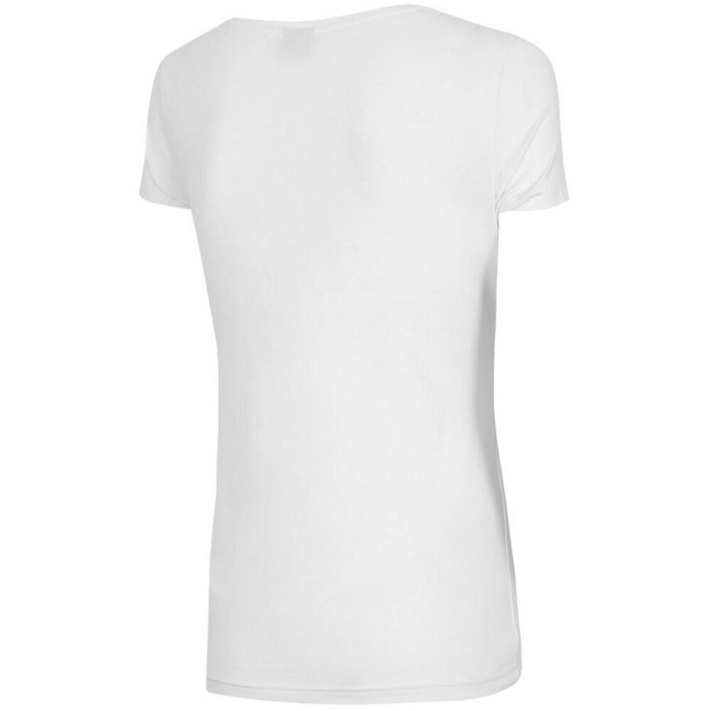 Camiseta H4Z22TSD353 para Mujer Blanco 3/4