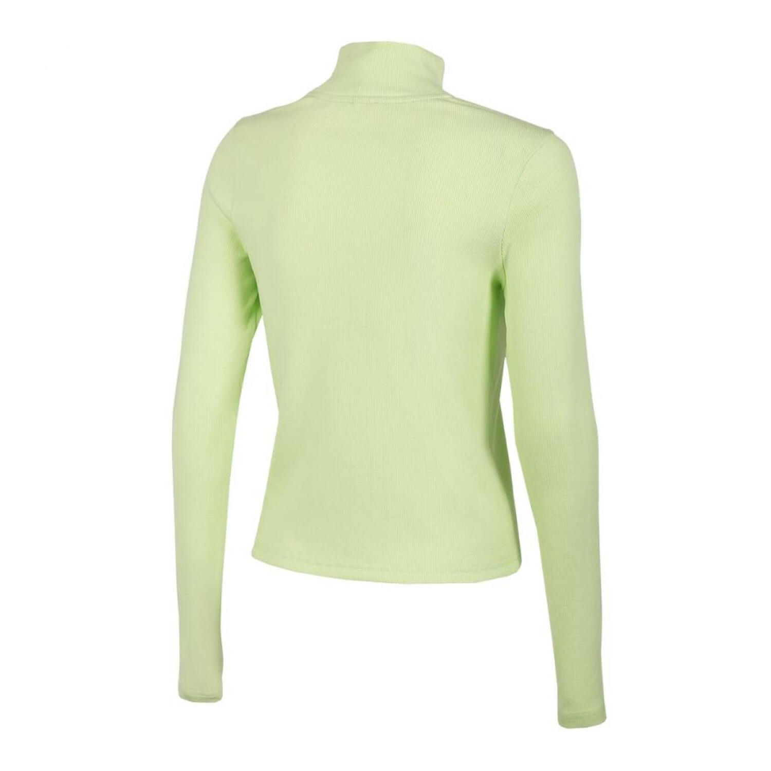 Top Dolcevita Manica Lunga Donna 4F Verde 3/4