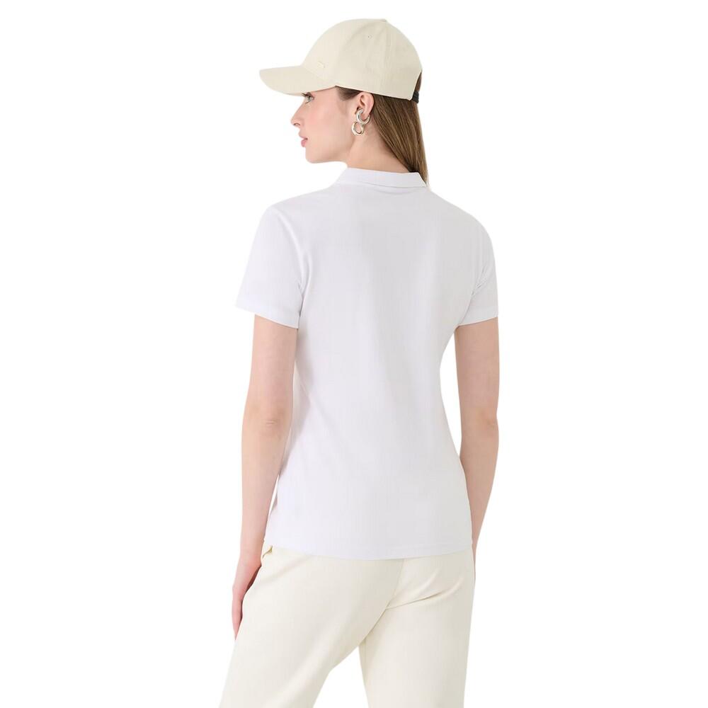 Polo F514 Femme (Blanc) 3/4