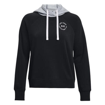 Dames rival fleece hoodie (grijs)