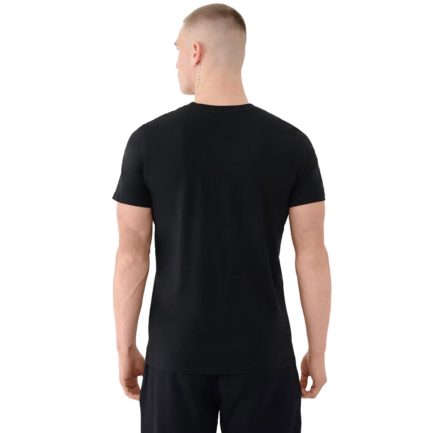 WMM00TTSHM2256 Maglietta Uomo 4F 4FWMM00TTSHM2256 Nero 2/3