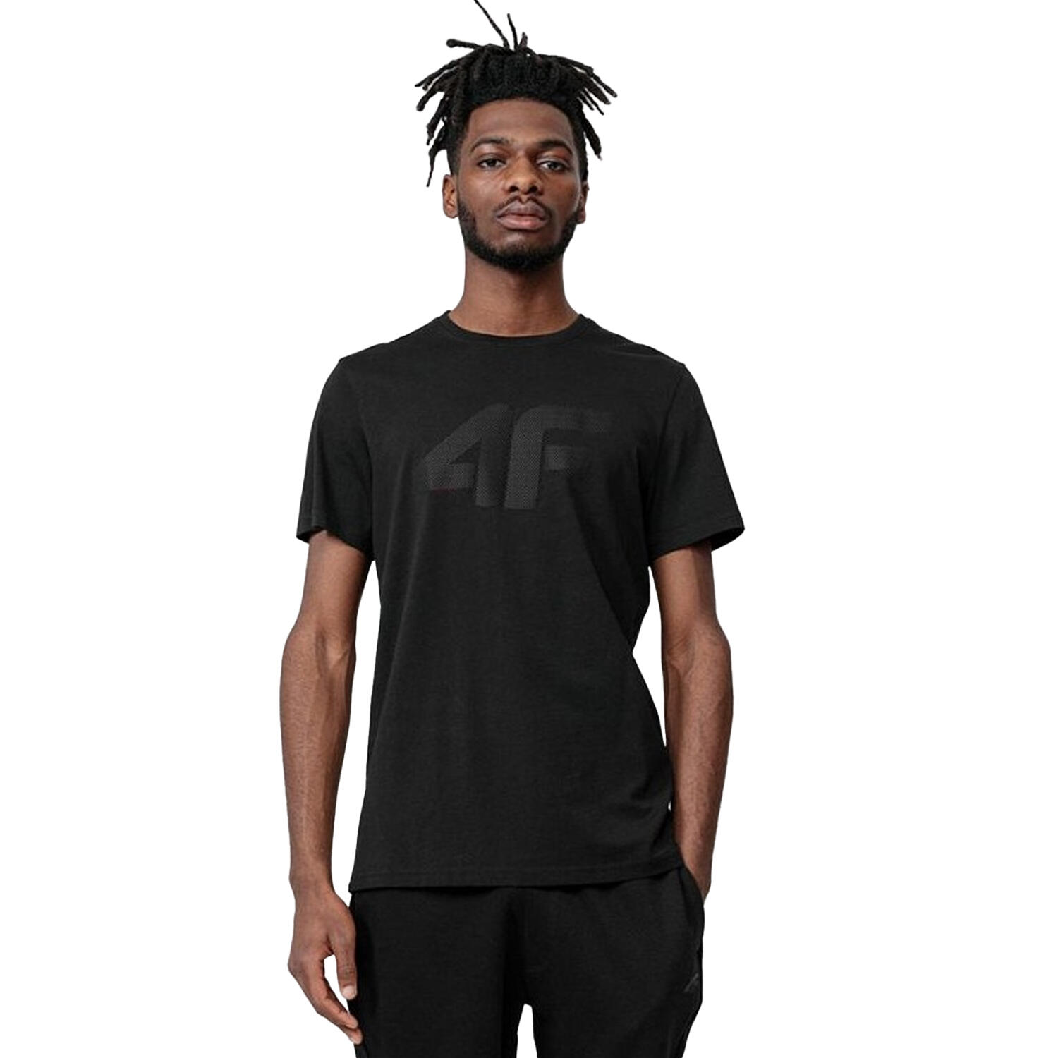 Tshirt H4L22TSM353 Homme (Noir) 3/3