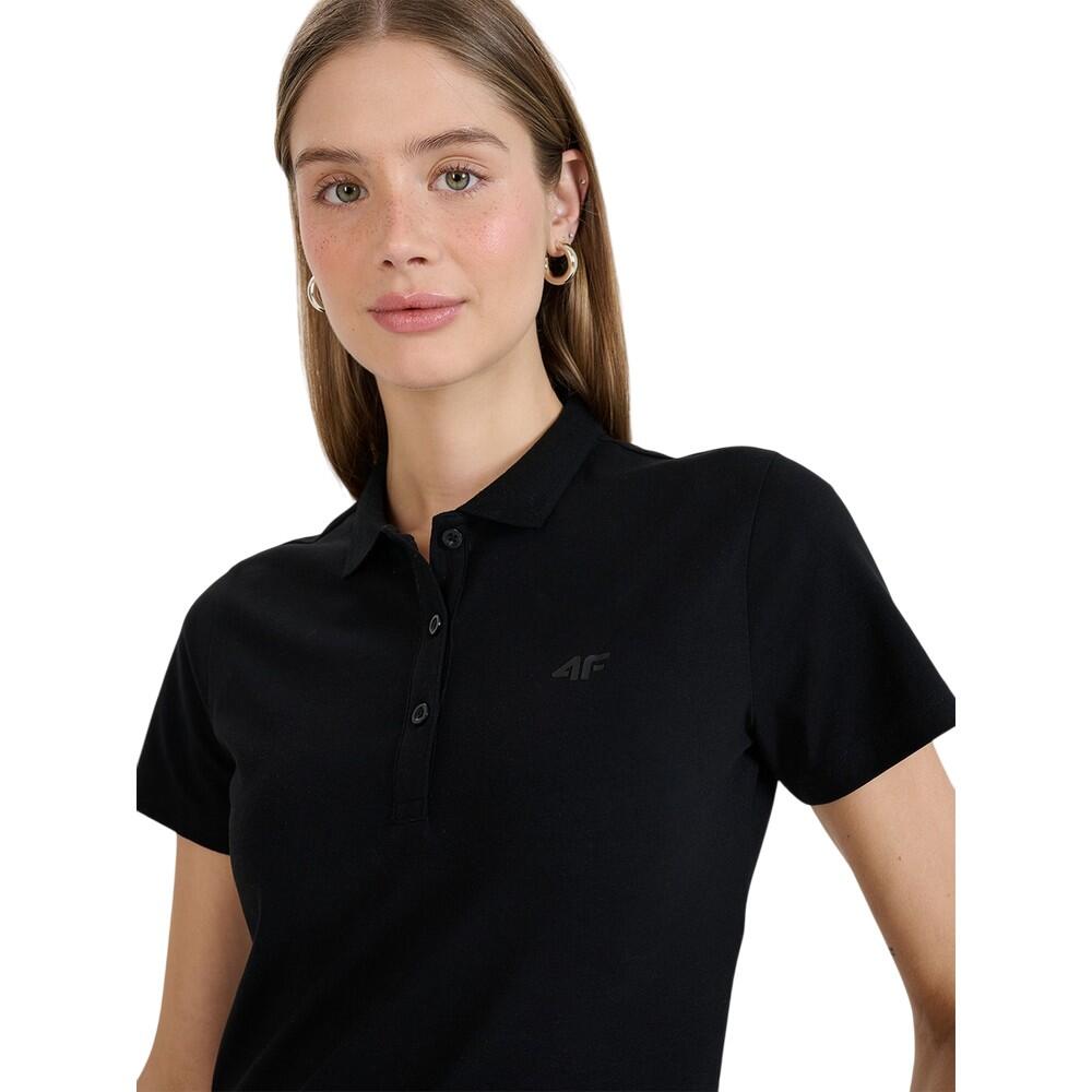 Polo F514 Femme (Noir) 4/4