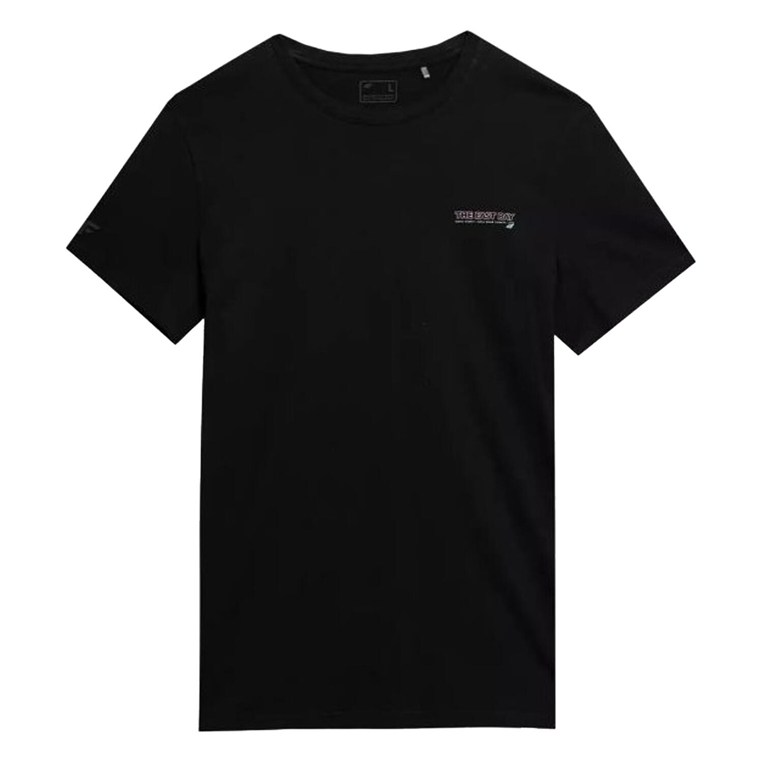 4F T-Shirt SS23TTSHM359 Homem Preto