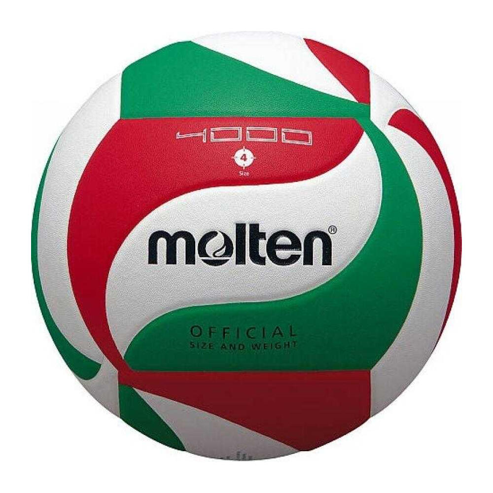 Molten - Ballon De Volleyball (blanc / Rouge / Vert) - Ballon De Volley - Blanc|rouge|vert - 4 - Decathlon