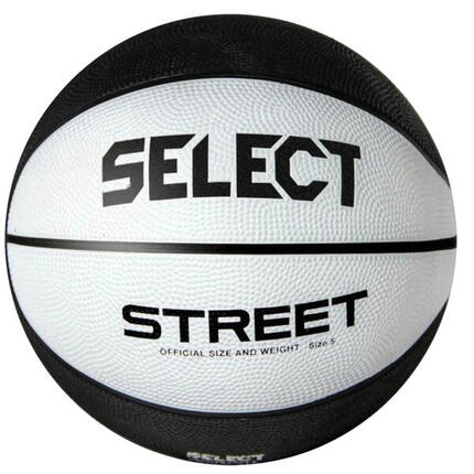 Ballon De Basket STREET (Blanc / Noir)