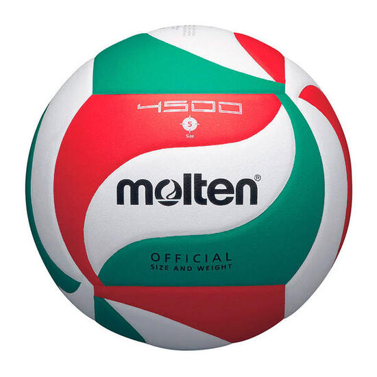 Ballon De Volleyball (Blanc / Rouge / Vert)